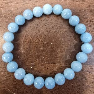 Aquamarine Crystal Bracelet